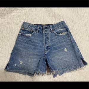 A&F High Rise 4” Shorts